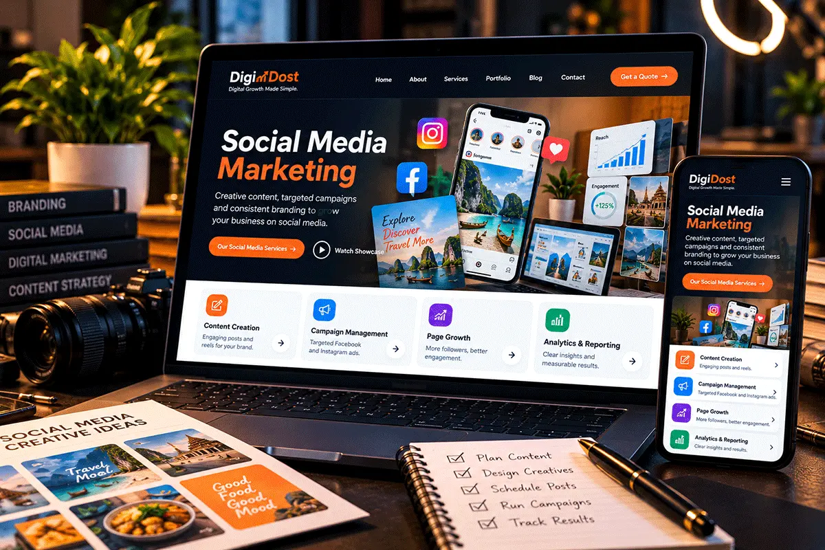 Social Media Marketing project preview