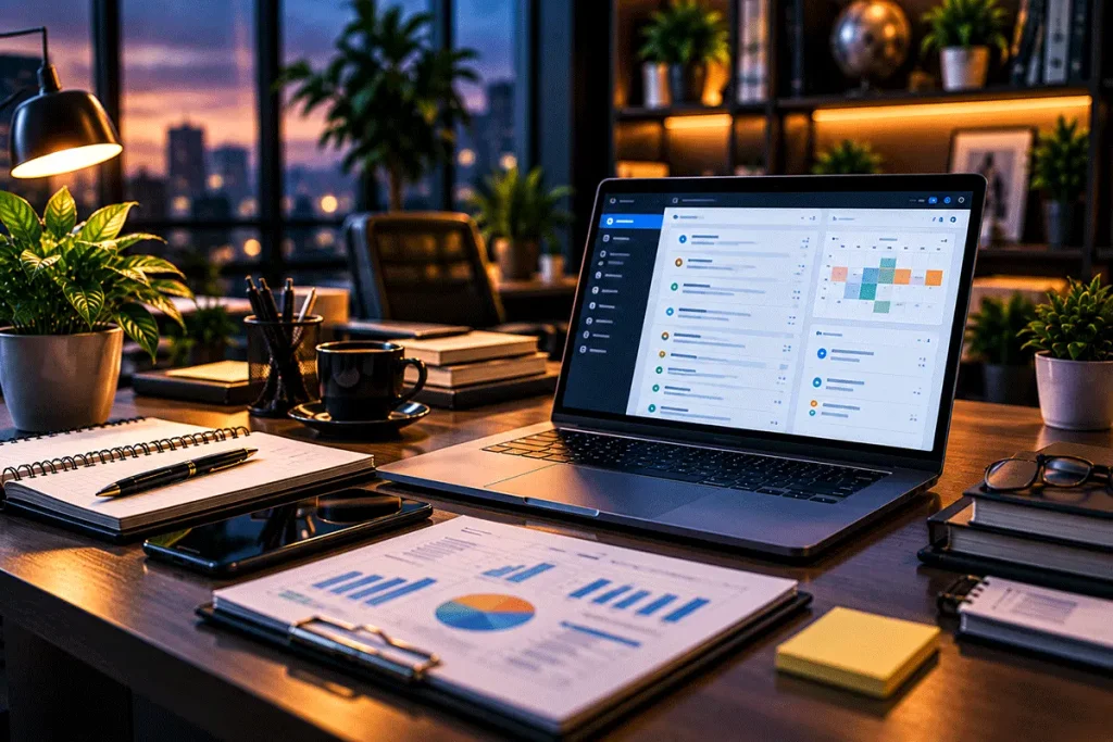 Virtual business assistance for recurring digital, administrative and online business tasks